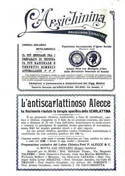 Rivista sanitaria siciliana organo degli Ordini sanitari della Sicilia