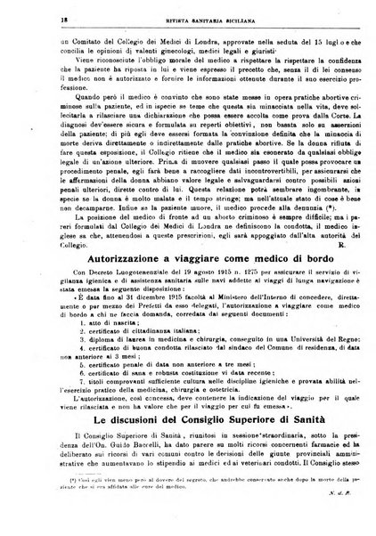 Rivista sanitaria siciliana organo degli Ordini sanitari della Sicilia