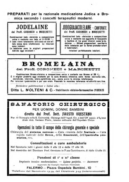 Rivista sanitaria siciliana organo degli Ordini sanitari della Sicilia