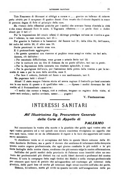 Rivista sanitaria siciliana organo degli Ordini sanitari della Sicilia