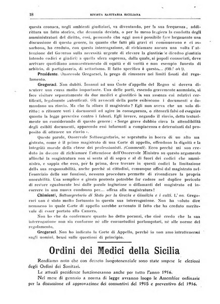 Rivista sanitaria siciliana organo degli Ordini sanitari della Sicilia