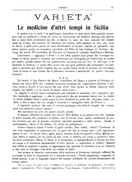 Rivista sanitaria siciliana organo degli Ordini sanitari della Sicilia