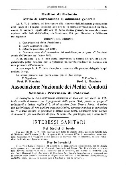 Rivista sanitaria siciliana organo degli Ordini sanitari della Sicilia