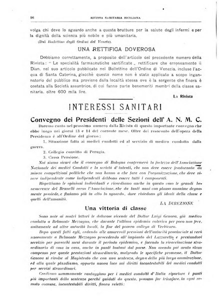 Rivista sanitaria siciliana organo degli Ordini sanitari della Sicilia