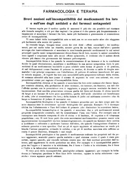 Rivista sanitaria siciliana organo degli Ordini sanitari della Sicilia