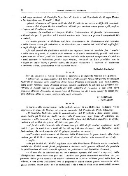 Rivista sanitaria siciliana organo degli Ordini sanitari della Sicilia