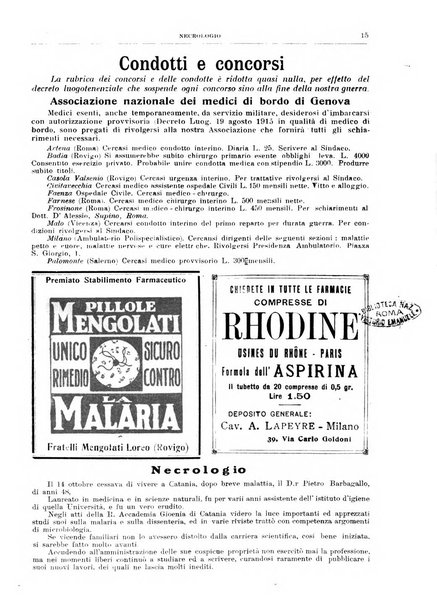 Rivista sanitaria siciliana organo degli Ordini sanitari della Sicilia