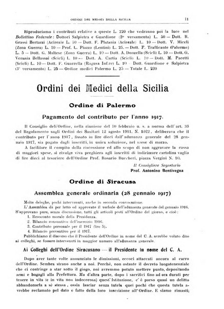 Rivista sanitaria siciliana organo degli Ordini sanitari della Sicilia