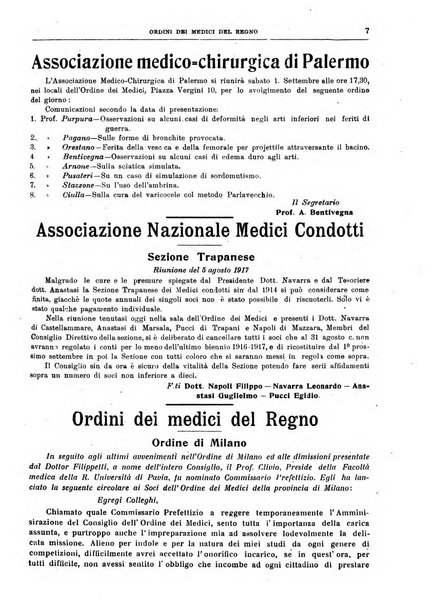 Rivista sanitaria siciliana organo degli Ordini sanitari della Sicilia