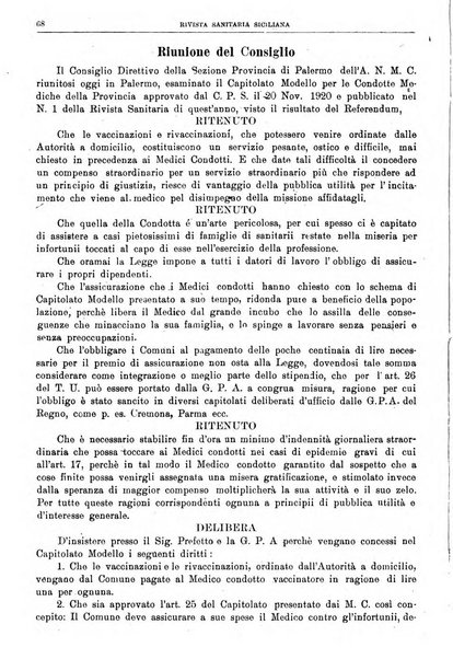 Rivista sanitaria siciliana organo degli Ordini sanitari della Sicilia