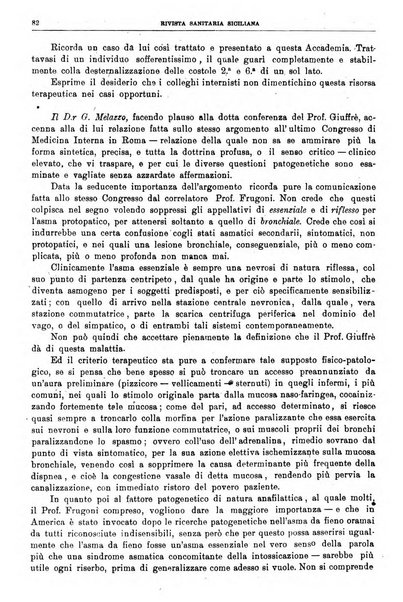 Rivista sanitaria siciliana organo degli Ordini sanitari della Sicilia