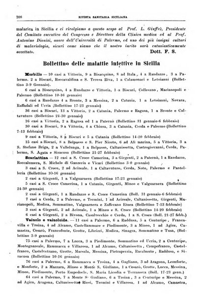 Rivista sanitaria siciliana organo degli Ordini sanitari della Sicilia