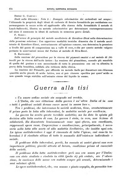 Rivista sanitaria siciliana organo degli Ordini sanitari della Sicilia