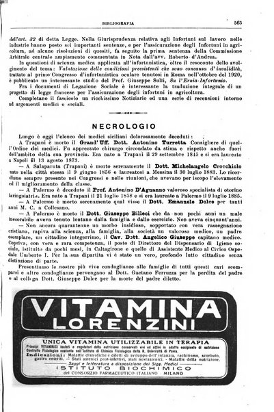 Rivista sanitaria siciliana organo degli Ordini sanitari della Sicilia