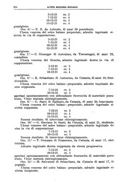 Rivista sanitaria siciliana organo degli Ordini sanitari della Sicilia