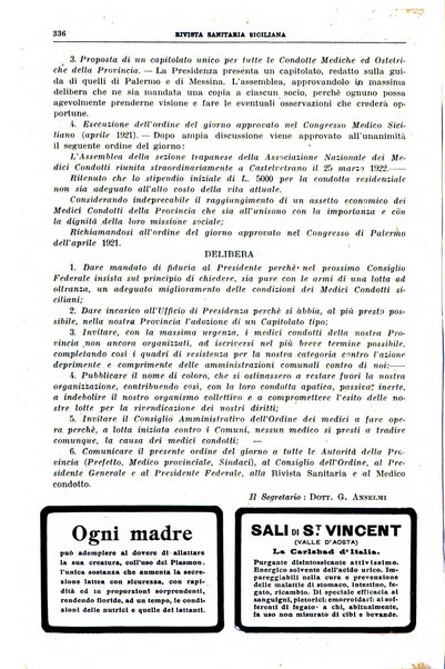 Rivista sanitaria siciliana organo degli Ordini sanitari della Sicilia