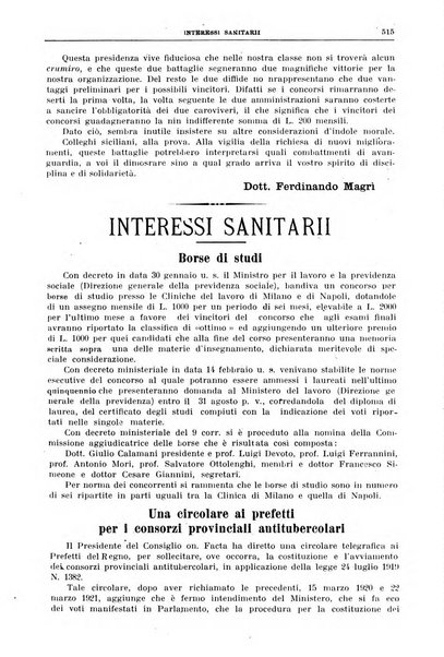 Rivista sanitaria siciliana organo degli Ordini sanitari della Sicilia