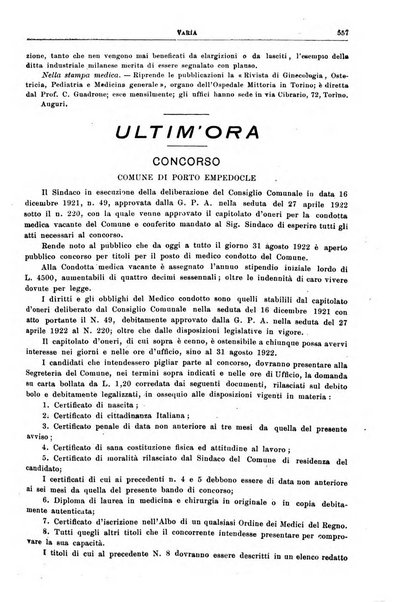 Rivista sanitaria siciliana organo degli Ordini sanitari della Sicilia