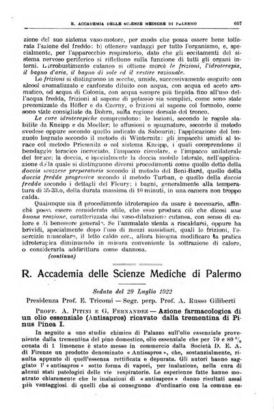 Rivista sanitaria siciliana organo degli Ordini sanitari della Sicilia