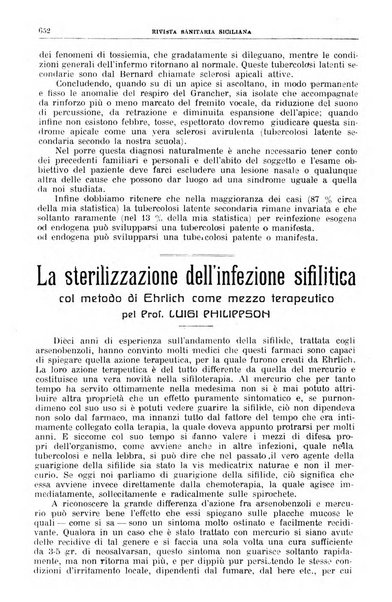 Rivista sanitaria siciliana organo degli Ordini sanitari della Sicilia