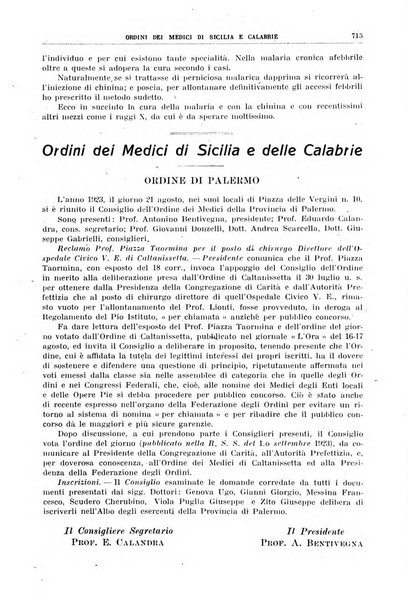 Rivista sanitaria siciliana organo degli Ordini sanitari della Sicilia