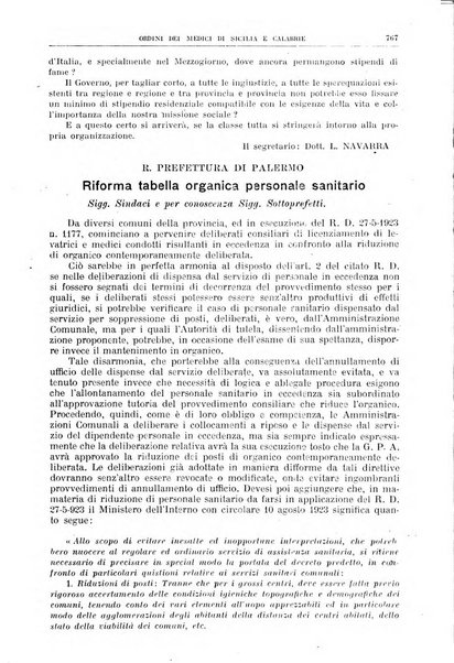 Rivista sanitaria siciliana organo degli Ordini sanitari della Sicilia