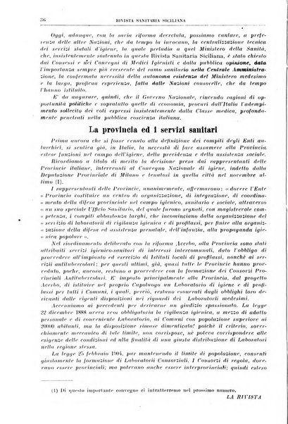 Rivista sanitaria siciliana organo degli Ordini sanitari della Sicilia