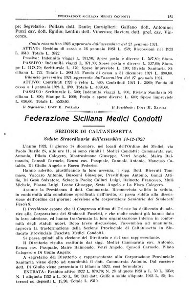 Rivista sanitaria siciliana organo degli Ordini sanitari della Sicilia