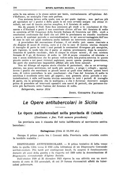 Rivista sanitaria siciliana organo degli Ordini sanitari della Sicilia