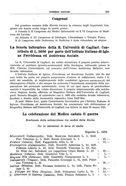 Rivista sanitaria siciliana organo degli Ordini sanitari della Sicilia