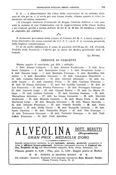 Rivista sanitaria siciliana organo degli Ordini sanitari della Sicilia