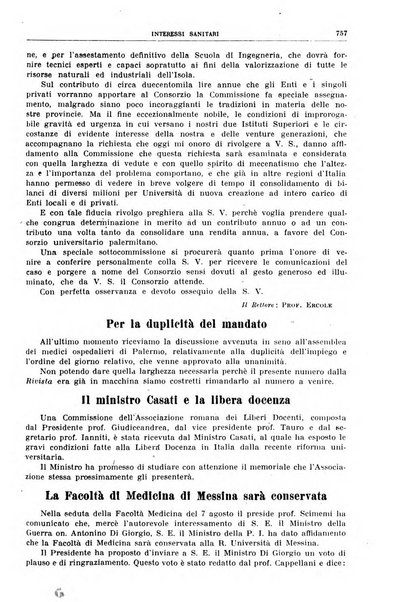 Rivista sanitaria siciliana organo degli Ordini sanitari della Sicilia