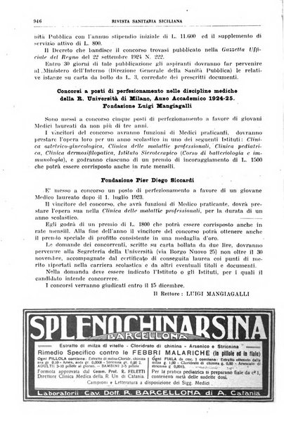 Rivista sanitaria siciliana organo degli Ordini sanitari della Sicilia