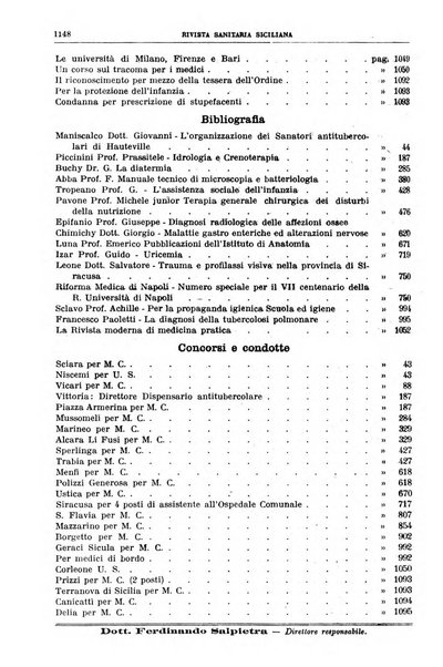 Rivista sanitaria siciliana organo degli Ordini sanitari della Sicilia