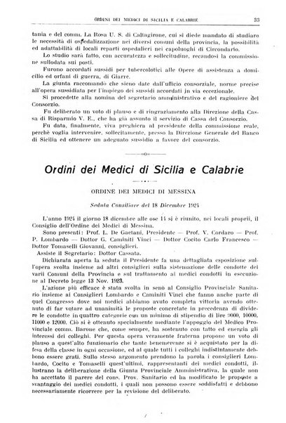 Rivista sanitaria siciliana organo degli Ordini sanitari della Sicilia