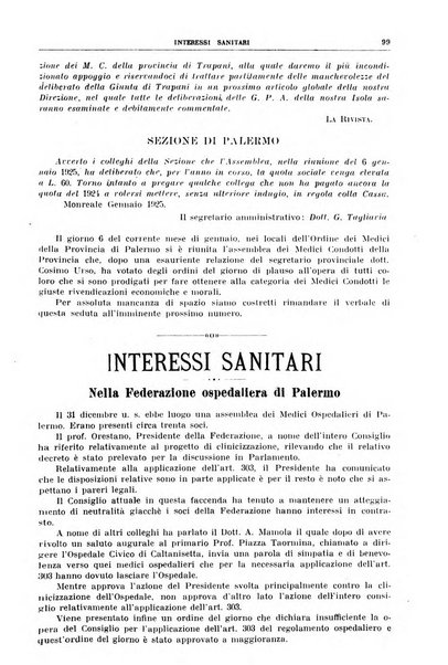 Rivista sanitaria siciliana organo degli Ordini sanitari della Sicilia