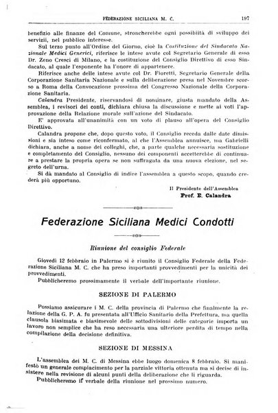 Rivista sanitaria siciliana organo degli Ordini sanitari della Sicilia