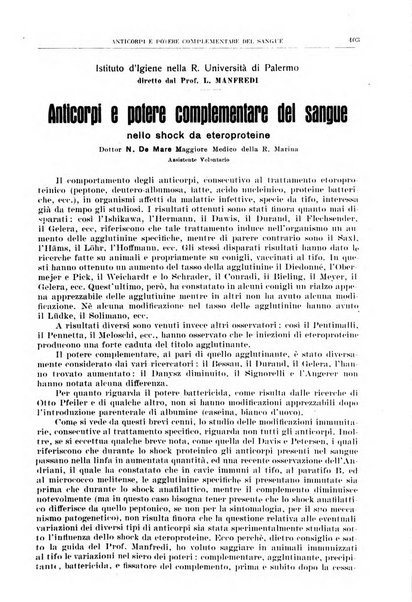 Rivista sanitaria siciliana organo degli Ordini sanitari della Sicilia