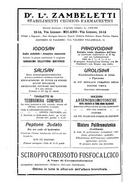 Rivista sanitaria siciliana organo degli Ordini sanitari della Sicilia