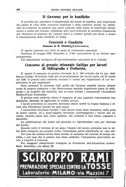 Rivista sanitaria siciliana organo degli Ordini sanitari della Sicilia