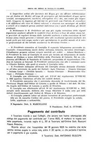 Rivista sanitaria siciliana organo degli Ordini sanitari della Sicilia