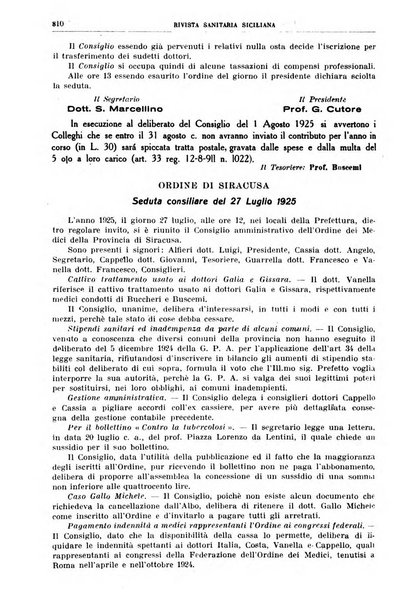 Rivista sanitaria siciliana organo degli Ordini sanitari della Sicilia