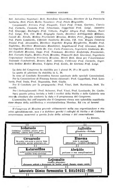 Rivista sanitaria siciliana organo degli Ordini sanitari della Sicilia