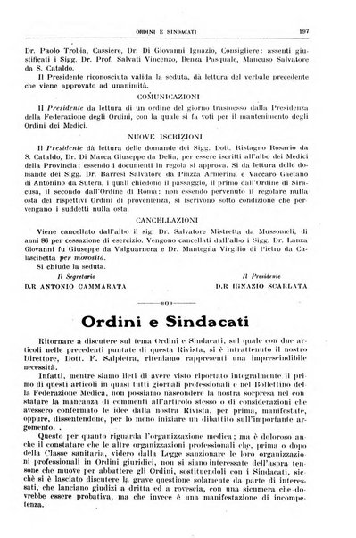 Rivista sanitaria siciliana organo degli Ordini sanitari della Sicilia