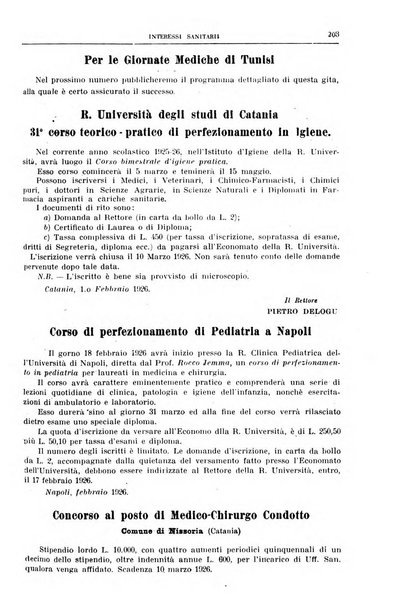 Rivista sanitaria siciliana organo degli Ordini sanitari della Sicilia