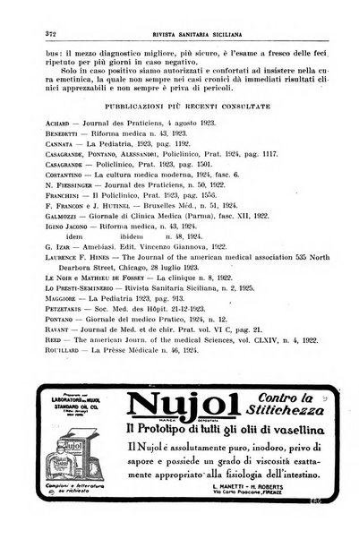 Rivista sanitaria siciliana organo degli Ordini sanitari della Sicilia