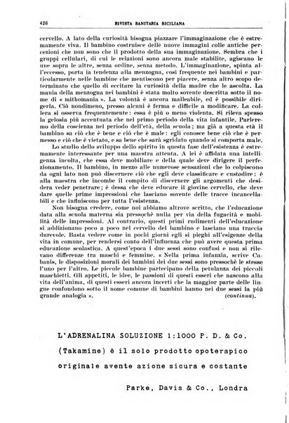 Rivista sanitaria siciliana organo degli Ordini sanitari della Sicilia