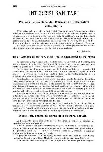 Rivista sanitaria siciliana organo degli Ordini sanitari della Sicilia