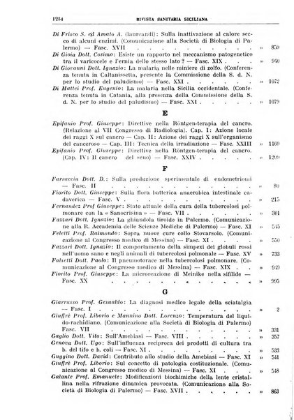 Rivista sanitaria siciliana organo degli Ordini sanitari della Sicilia