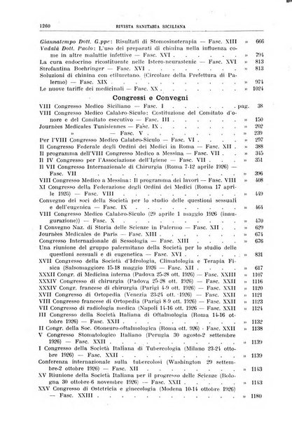 Rivista sanitaria siciliana organo degli Ordini sanitari della Sicilia